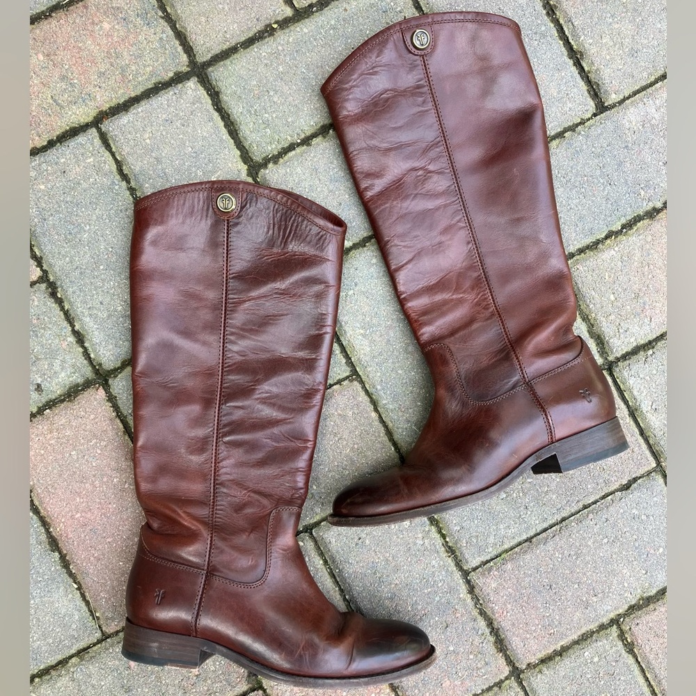 Frye Leather Riding Campus Boots Fall Cozy